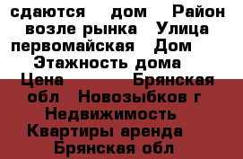 сдаются    дом  › Район ­ возле рынка › Улица ­ первомайская › Дом ­ 114 › Этажность дома ­ 1 › Цена ­ 4 000 - Брянская обл., Новозыбков г. Недвижимость » Квартиры аренда   . Брянская обл.